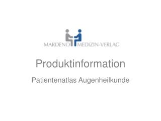 Produktinformation