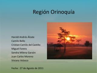 Región Orinoquía