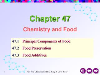 Chemistry and Food