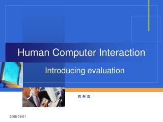 Human Computer Interaction