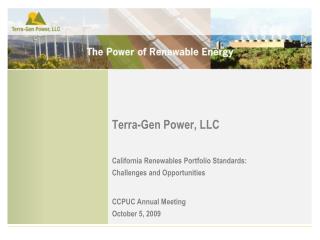 Terra-Gen Power, LLC