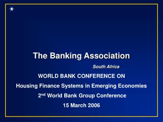 The Banking Association South Africa