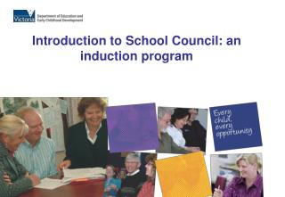 Introduction to School Council: an induction program