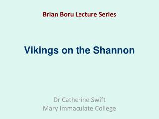 Vikings on the Shannon