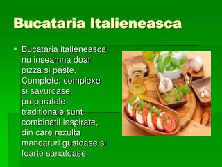 Bucataria Italieneasca