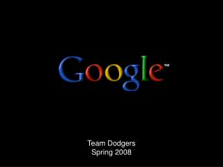 Team Dodgers Spring 2008