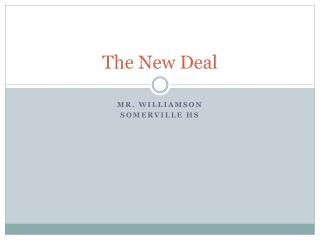 The New Deal