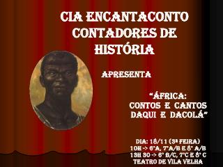 CIA ENCANTACONTO Contadores de História