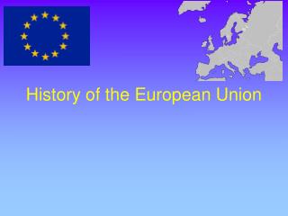 History of the European Union