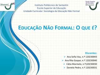 Educação Não Formal: O que é?