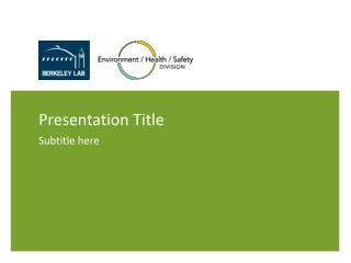 Presentation Title