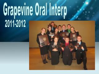 Grapevine Oral Interp