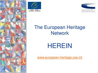 The European Heritage Network HEREIN european-heritage.coet