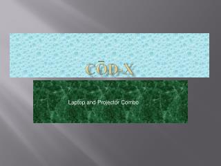 Cod-X