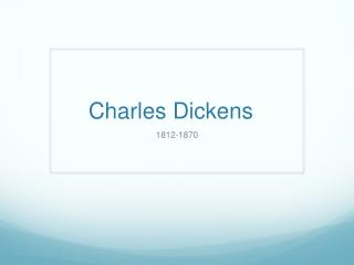 Charles Dickens