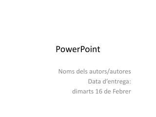 PowerPoint