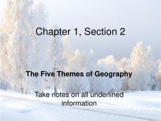 Chapter 1, Section 2