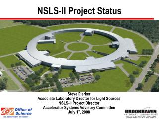 NSLS-II Project Status