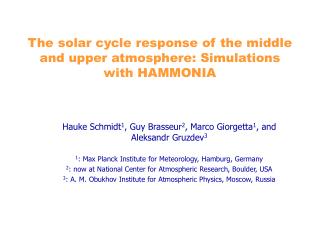 The solar cycle response of the middle and upper atmosphere: Simulations with HAMMONIA