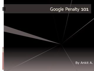 Ultimate Guide to Google Penalty