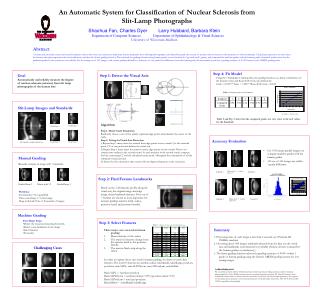 An Automatic System for Classification of Nuclear Sclerosis from Slit-Lamp Photographs