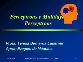 Perceptrons e Multilayer Perceptrons