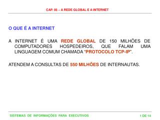 O QUE É A INTERNET