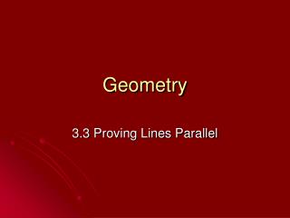 Geometry