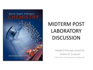 MIDTERM POST LABORATORY DISCUSSION