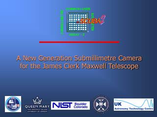 A New Generation Submillimetre Camera for the James Clerk Maxwell Telescope