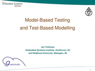 Model-Based Testing and Test-Based Modelling