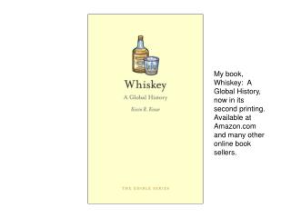 My book is part of a Series of brief books that are dedicated to iconic food and drink.