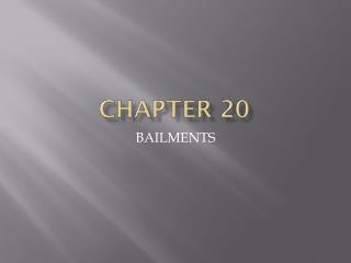 Chapter 20