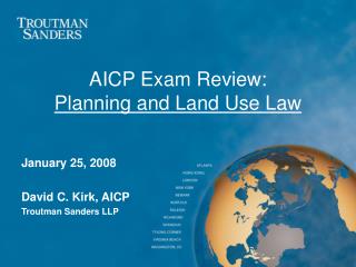 AICP Exam Review: Planning and Land Use Law