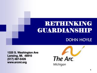 RETHINKING GUARDIANSHIP DOHN HOYLE