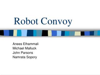 Robot Convoy