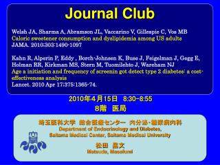 Journal Club