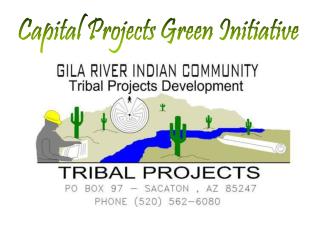 Capital Projects Green Initiative