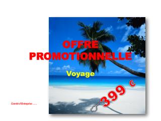 OFFRE PROMOTIONNELLE