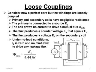 Loose Couplings