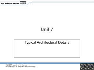 Unit 7