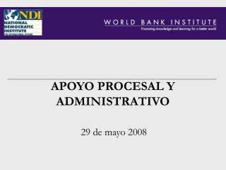 APOYO PROCESAL Y ADMINISTRATIVO