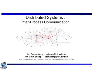 Distributed Systems : Inter-Process Communication
