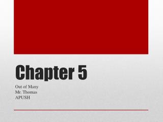 Chapter 5