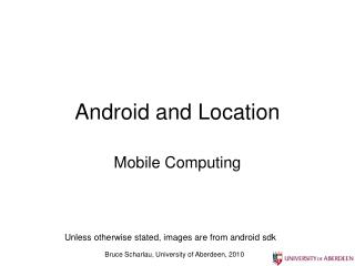 Android and Location
