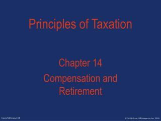 Principles of Taxation