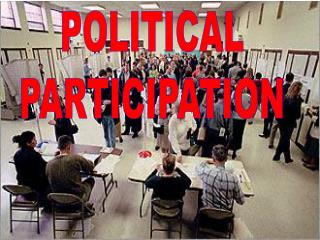 POLITICAL PARTICIPATION