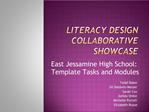 Literacy Design Collaborative Showcase