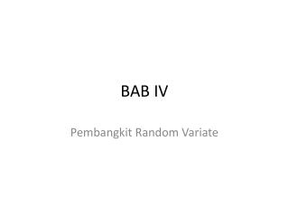 BAB IV