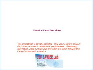 Chemical Vapor Deposition